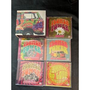 Time Life Flower Power Music of the Love Generation 5 CD Box Set Summer of Love